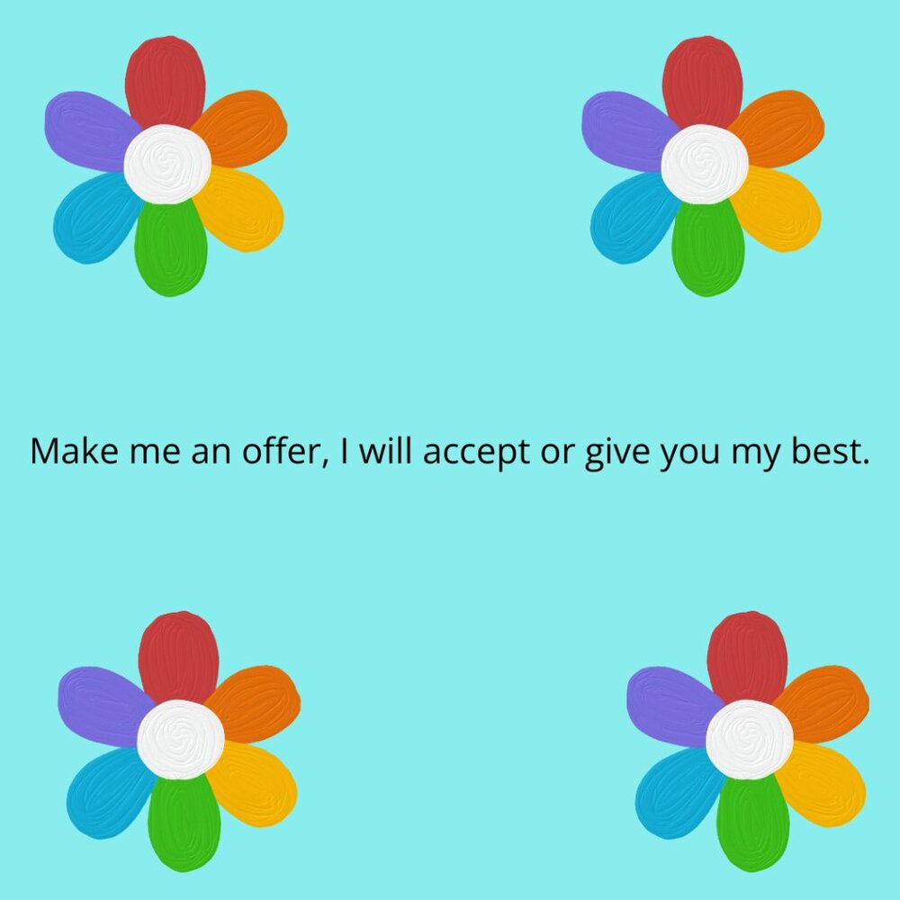 Make me an offer